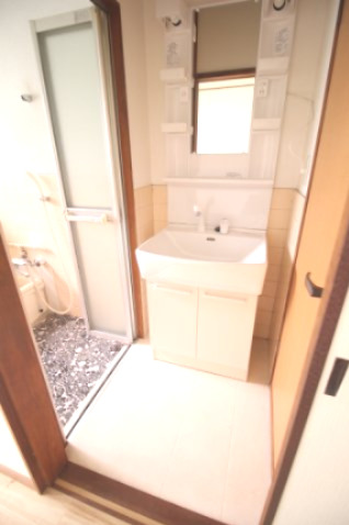 洗面設備　洗面所です