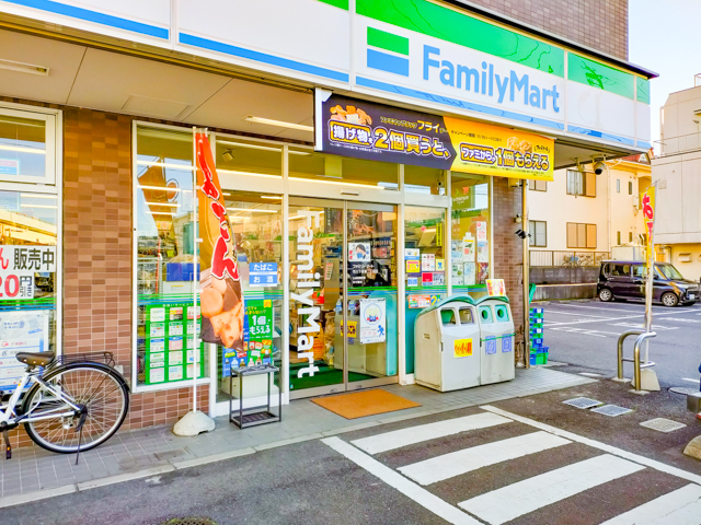 コンビニ　ファミリーマート 市川下貝塚二丁目店（コンビニ）まで517m
