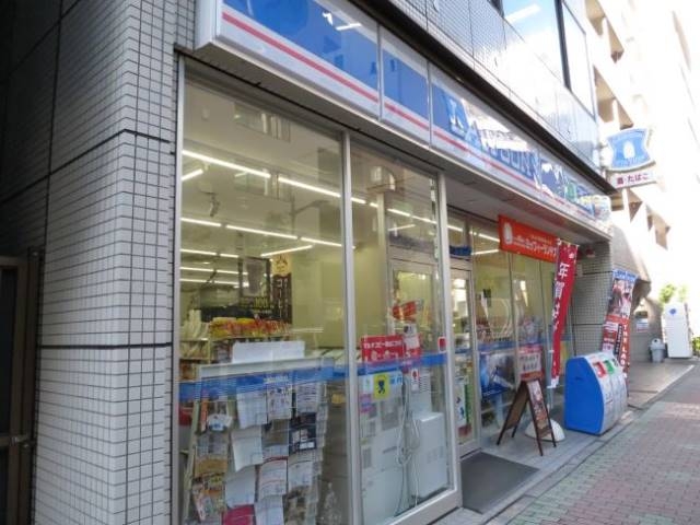 コンビニ　ローソン東日本橋二丁目店（コンビニ）まで56m