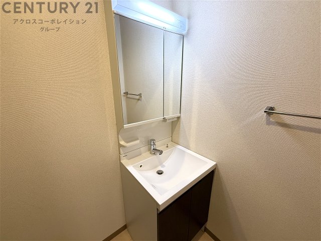 洗面設備　洗髪洗面化粧台付き♪