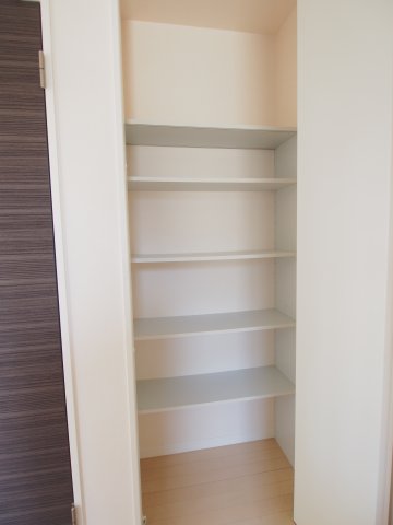 収納　収納のためのスペースです