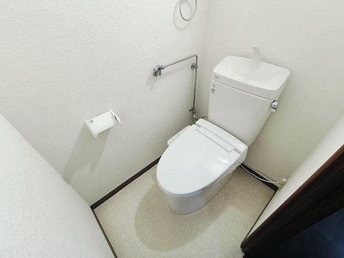 トイレ　ゆったりとした空間のトイレです