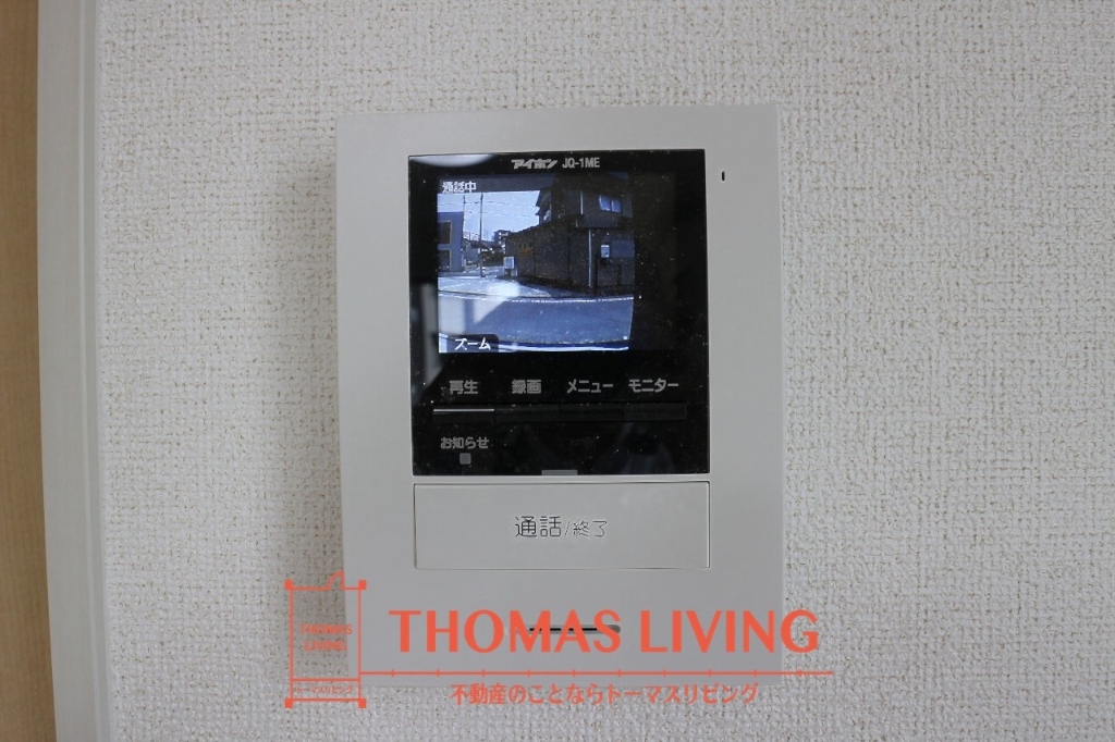 セキュリティ　TVモニターホン付きです。