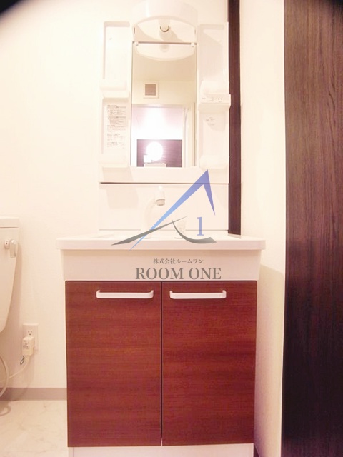 洗面設備　洗面台です。