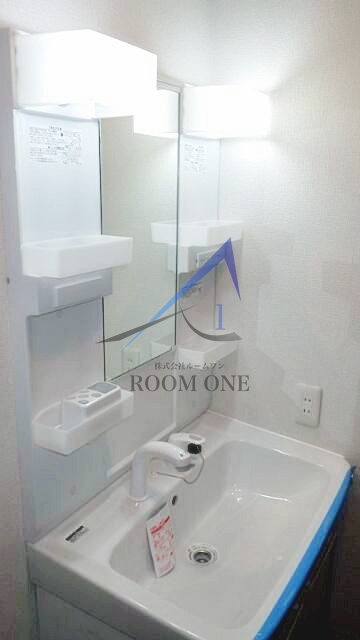 洗面設備　洗面台です。