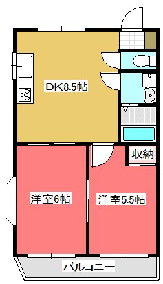 第二佐川ビルの間取り写真