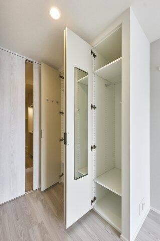 収納　十分な収納スペースがあります