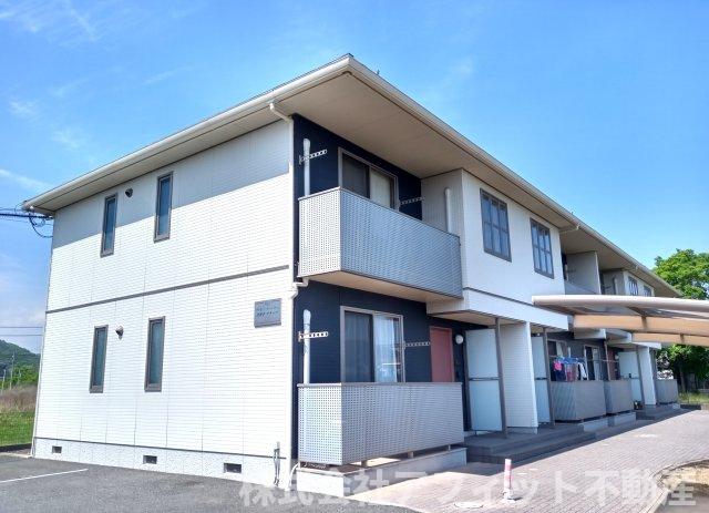 建物外観　沢井手フラッツ・軽量鉄骨造