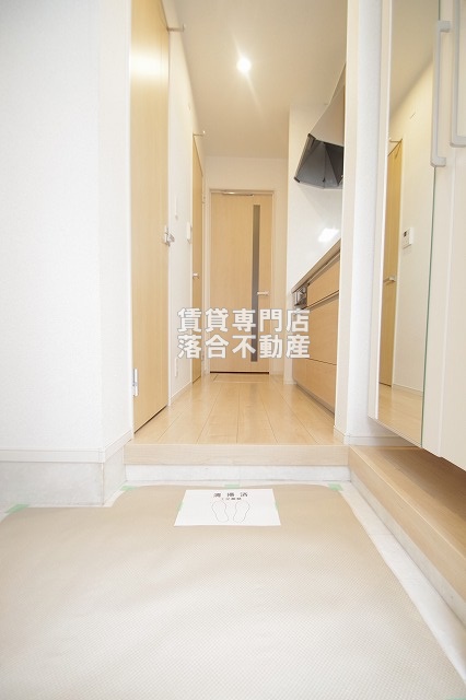 玄関　ゆったりとした玄関