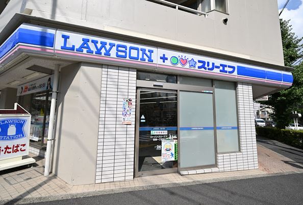 コンビニ　ローソン・スリーエフ荏原一丁目店（コンビニ）まで179m