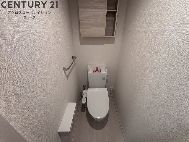 トイレ　ゆったりとした空間のトイレです