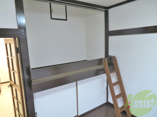 その他部屋・スペース　クローゼットの上がロフトですベッドルームとしても可ですね