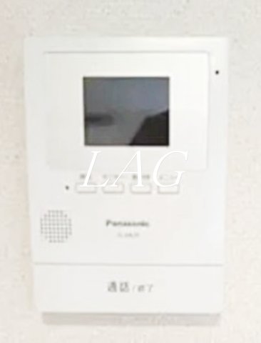 セキュリティ　モニター付きインターホンです。