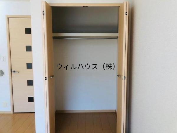 収納　クローゼット！