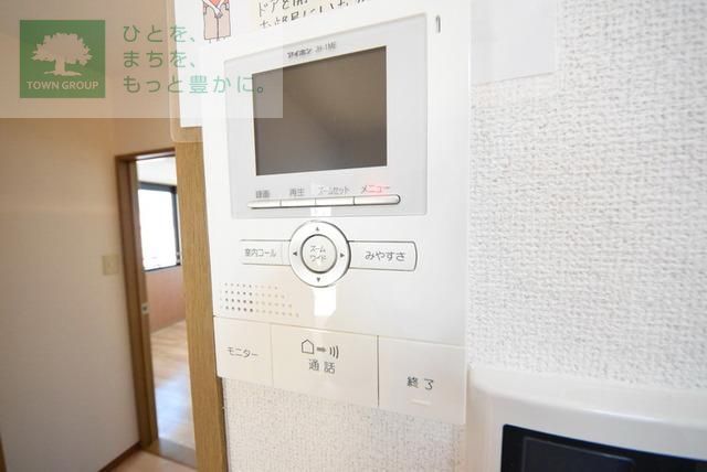 セキュリティ　モニター付き