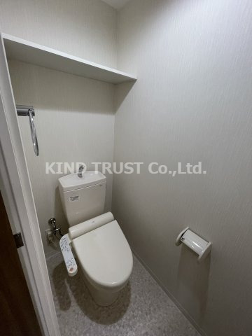トイレ　ゆったりとした空間のトイレです