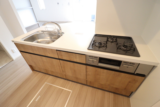 キッチン　※別部屋の写真です