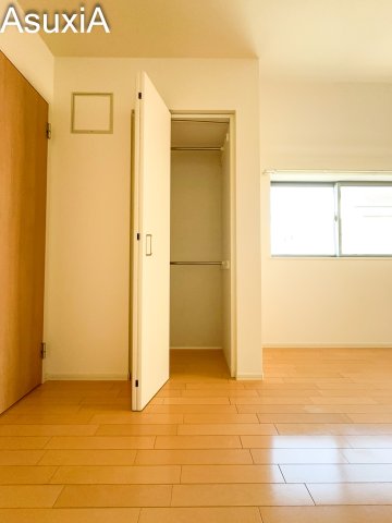 収納　別タイプのお部屋の写真です