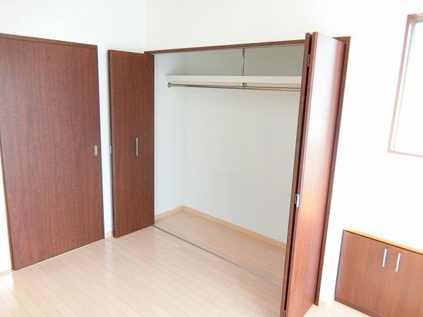 収納　クローゼット！