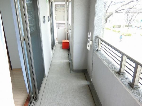 バルコニー　日当たり良好！