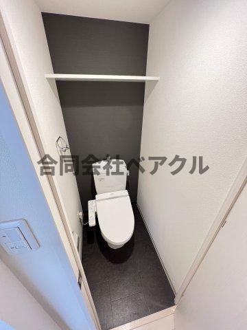 トイレ　ゆったりとした空間のトイレです
