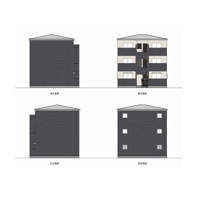 建物外観　新築　デザイナーズ