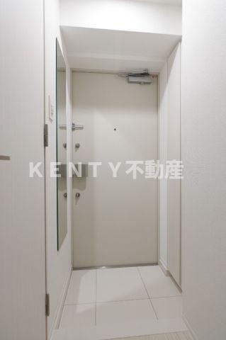 玄関　明るい玄関です
