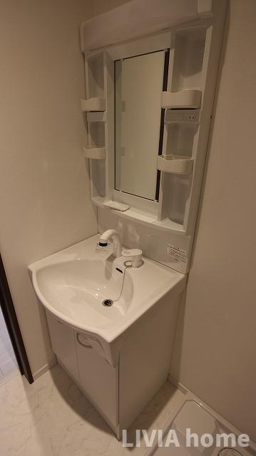 洗面設備　現状と図面が異なる場合は現状を優先いたします。