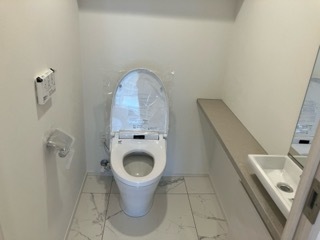 京阪中之島線 渡辺橋駅 徒歩5分 49階建 築3年のトイレ写真