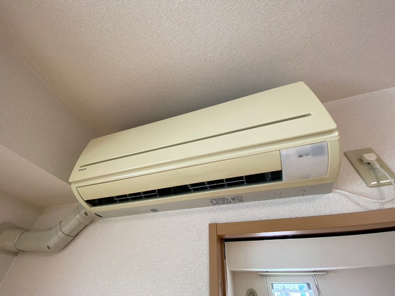 その他設備　エアコンが設置してありますので、寒暖対策もばっちり。