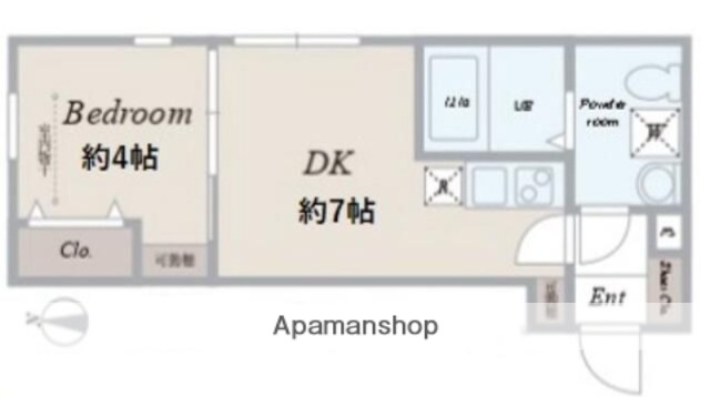 CREAL住吉の間取り写真