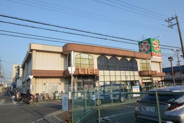 スーパー　ライフ　御崎店（スーパー）まで408m