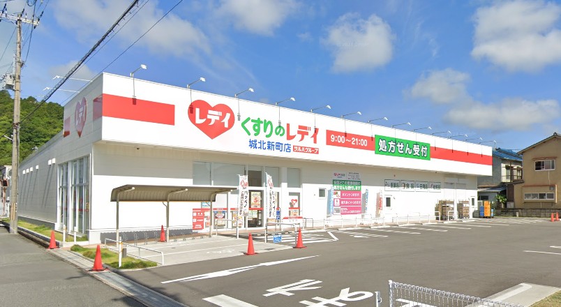 ドラックストア　くすりのレデイ 城北新町店（ドラッグストア）まで1172m