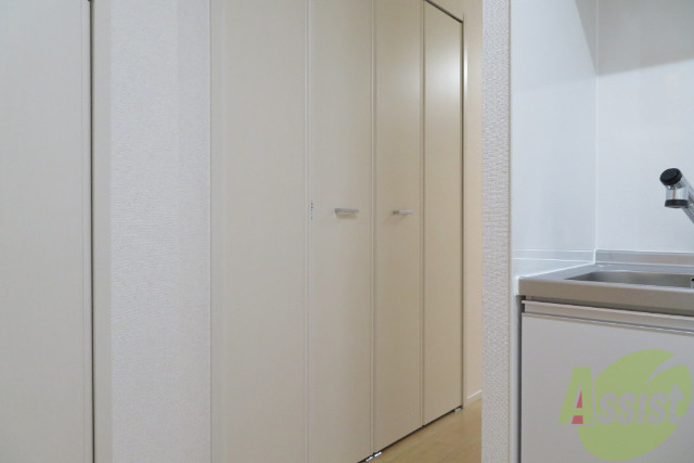 収納　大きめのクローゼットもございます。