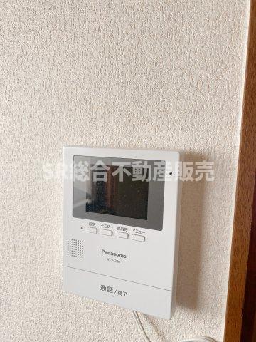 セキュリティ　モニター付きインターホンもあり、女性の方にも安心してお住まい