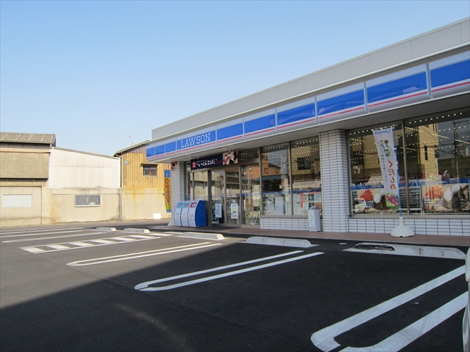 コンビニ　ローソン岡山浜三丁目店（コンビニ）まで616m