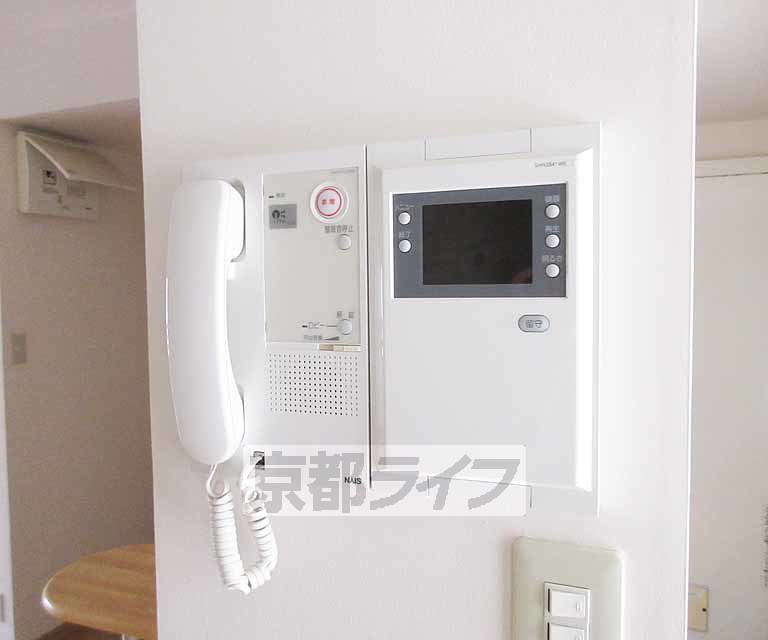 セキュリティ　モニター付きで安心です！