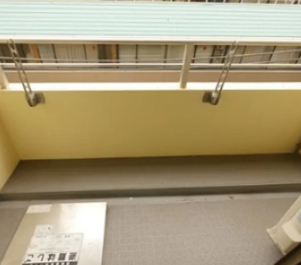 バルコニー　※別部屋の参考写真です。