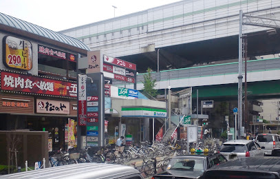 コンビニ　ファミリーマート 深江橋駅東店（コンビニ）まで414m
