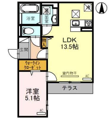 TMK西北の間取り写真