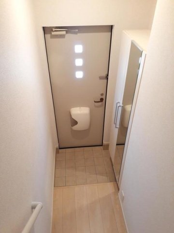 玄関　ゆったりとした玄関です