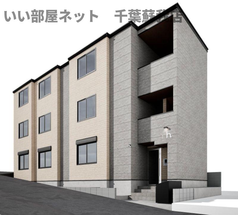 建物外観　先行申込受付中！完成が楽しみですね！