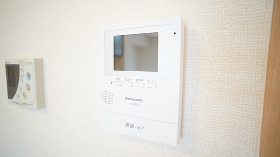 セキュリティ　モニター付きインターホン