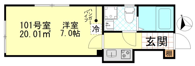 フェリス赤羽の間取り写真