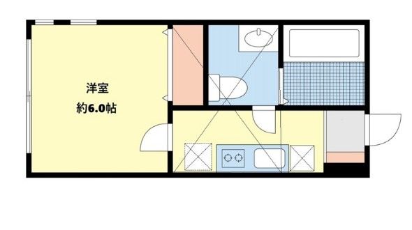 アザーレ・クオン読売ランド前壱番館の間取り写真