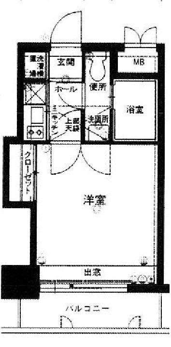 西鉄天神大牟田線 西鉄平尾駅 徒歩3分 11階建 築32年の間取り写真