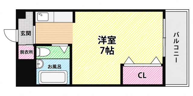 ヌーベルコート三国ヶ丘の間取り写真