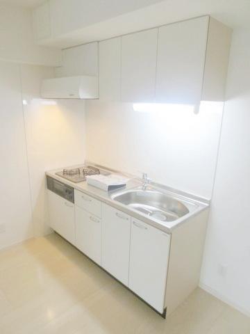 小田急線 千歳船橋駅 徒歩11分 6階建 築15年のキッチン写真