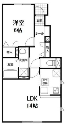 ＪＲ川越線 南古谷駅 徒歩7分 2階建 築16年の間取り写真