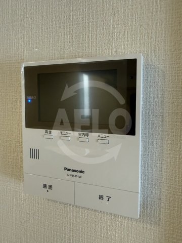 その他設備　エムズ谷六　モニター付きインターホン